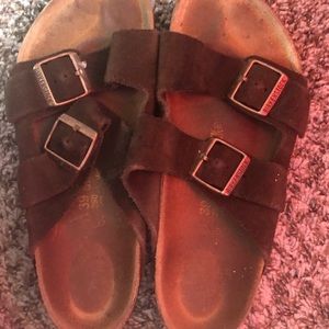 Soft Brown Leather Birkenstock’s